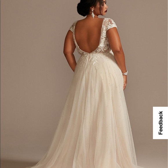 David’s bridal wedding dress - Picture 3 of 4